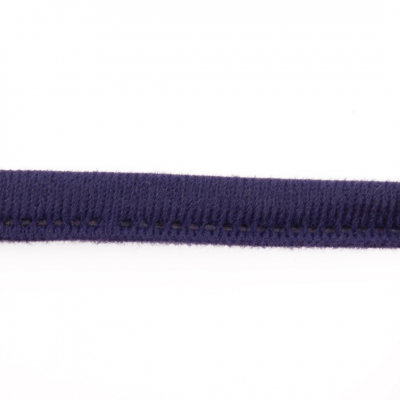Тоннельная лента однострочная Т12-6.4 шир. 10 мм 0061 т. синий в интернет-магазине Швейпрофи.рф