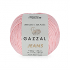Пряжа Джинс-GZ (Gazzal, Jeans-GZ), 50 г / 170 м, 1118 розовый
