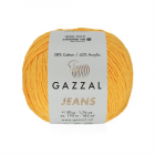 Пряжа Джинс-GZ (Gazzal, Jeans-GZ), 50 г / 170 м, 1124 желток