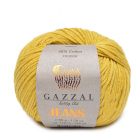 Пряжа Джинс-GZ (Gazzal, Jeans-GZ), 50 г / 170 м, 1125 горчица