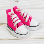 Обувь для игрушек (Кеды) 3785824  5,0 см  выс.2,8 см на липах розовый (1 пара) в интернет-магазине Швейпрофи.рф