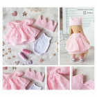 Набор для шитья 4171664 Одежда для куклы 25-30 см «Принцесса» розовый в интернет-магазине Швейпрофи.рф