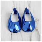 Обувь для игрушек (Туфли) 4258927 «Шик» 7,0 см синий в интернет-магазине Швейпрофи.рф