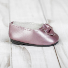 Обувь для игрушек (Туфли) 4258951 «Бантик» 7,0 см (пара) розовый в интернет-магазине Швейпрофи.рф