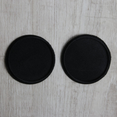 Термоаппликация 4327344 «Круг» 6,3 см черный в интернет-магазине Швейпрофи.рф