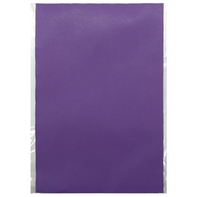 Кожа искусственная 20*30 см 28458 0,5 мм  фиолетовый  (уп 2 листа) 541158 в интернет-магазине Швейпрофи.рф