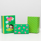 Коробка подарочная «Любовь это...» 19*12 см 6489493 зеленый в интернет-магазине Швейпрофи.рф