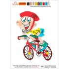 Набор для вышивания Нитекс 2410 «Велосипедист» 22*32 см в интернет-магазине Швейпрофи.рф