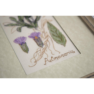 Набор для вышивания Риолис №1797 «Пульмонария» 10*30 см в интернет-магазине Швейпрофи.рф
