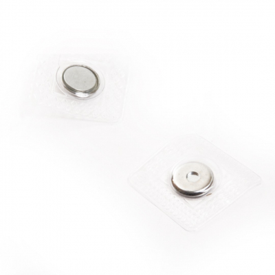 Магнит вшивной «Кнопка» 13 мм TBY.107844 уп. 2 части в блистере никель в интернет-магазине Швейпрофи.рф