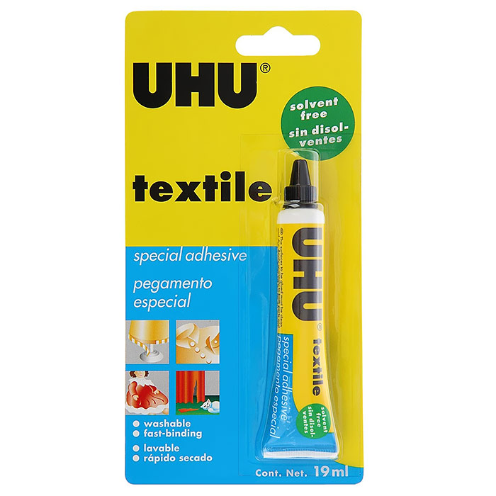 Клей универсал. UHU 40896/40300 «Textile» (19 мл)