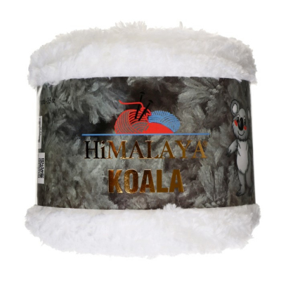 Пряжа Коала ( Koala Himalaya ) 100 гр-100 м  75711 белый в интернет-магазине Швейпрофи.рф