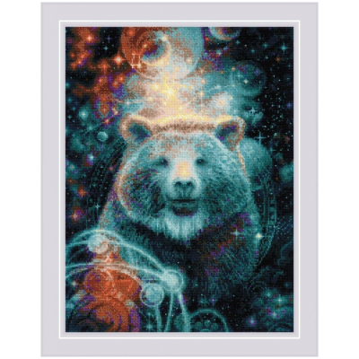 Набор для вышивания Риолис №1921 «Большая медведица» 30*40 см в интернет-магазине Швейпрофи.рф