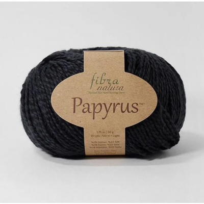 Пряжа Папирус (Papyrus Fibranatura)  50 г / 120 м  229-26 т.серый в интернет-магазине Швейпрофи.рф