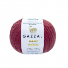 Пряжа Бэби Вул  (Baby Wool Gazzal ), 50 г / 175 м  816 бордо