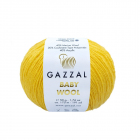 Пряжа Бэби Вул  (Baby Wool Gazzal ), 50 г / 175 м  812 желтый