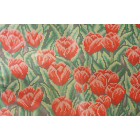 Ткань для вышивания бисером А3 КМЧ-3349 «Тюльпаны» 25*37 см