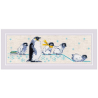 Набор для вышивания Риолис №1975 «Пингвинчики» 8*24 см