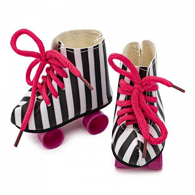 Обувь для игрушек (Ролики) 7731755 8 см пара черный в интернет-магазине Швейпрофи.рф