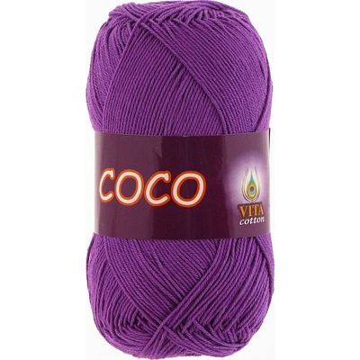 Пряжа Коко Вита (Coco Vita Cotton), 50 г / 240 м, 3888 фиолет. в интернет-магазине Швейпрофи.рф