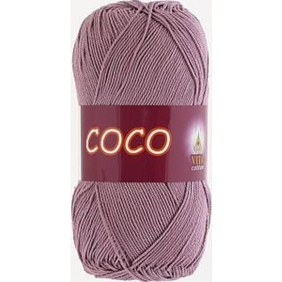 Пряжа Коко Вита (Coco Vita Cotton), 50 г / 240 м, 4307 пыльная сирень в интернет-магазине Швейпрофи.рф