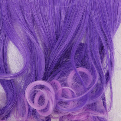 Волосы для кукол (трессы) Завитки 3588532 В-100 см L-15 см цв LSA040 фиолетовый в интернет-магазине Швейпрофи.рф