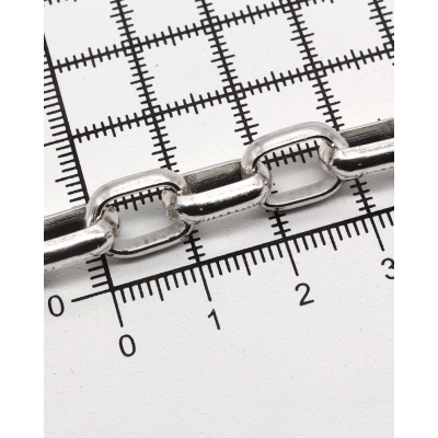 Цепочка K11349 алюмин. 10,1*12,4 мм (уп. 10 м) 7732494 т.никель в интернет-магазине Швейпрофи.рф