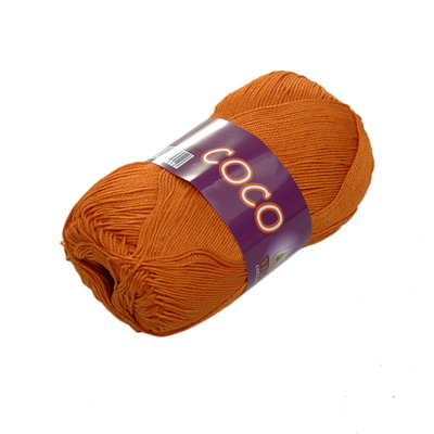Пряжа Коко Вита (Coco Vita Cotton), 50 г / 240 м, 4329 терракотовый в интернет-магазине Швейпрофи.рф