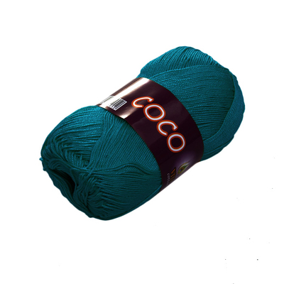 Пряжа Коко Вита (Coco Vita Cotton), 50 г / 240 м, 4330 морская волна в интернет-магазине Швейпрофи.рф