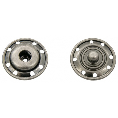 Кнопки пришивные НР металл 16 мм т.никель 95108/09  уп 4 шт блистер в интернет-магазине Швейпрофи.рф