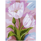 Картина по номерам Molly КН1009 «Тюльпаны»  15*20 см