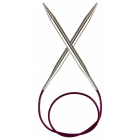 Спицы круговые Knit Pro  Nova Metal  60 см 2,5мм/  10312 никелированная латунь