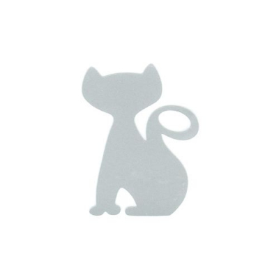 Светоотражающие наклейки на одежду 694674  «Кот» в интернет-магазине Швейпрофи.рф