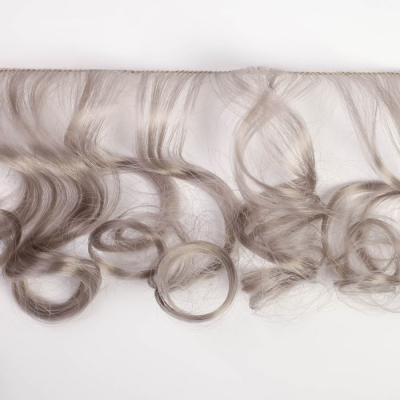 Волосы для кукол (трессы) Прямые 4692553 В-150 см L-25 см локоны пепельный + бантик в интернет-магазине Швейпрофи.рф