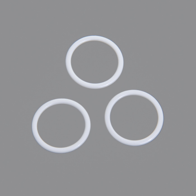 Кольцо для бюстгальтера 1200 металл. d=1,2 см белый в интернет-магазине Швейпрофи.рф