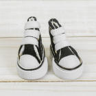 Обувь для игрушек (Кеды) 3785799  3,8 см (1 пара) черный в интернет-магазине Швейпрофи.рф