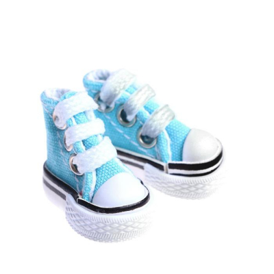 Обувь для игрушек (Кеды) 3785800  3,8 см (1 пара) бирюзовый в интернет-магазине Швейпрофи.рф