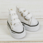 Обувь для игрушек (Кеды) 3785801  3,8 см (1 пара) белый