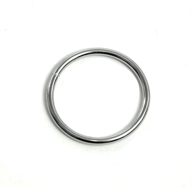 Кольцо разъемное 816-008 30*3,5 мм никель в интернет-магазине Швейпрофи.рф