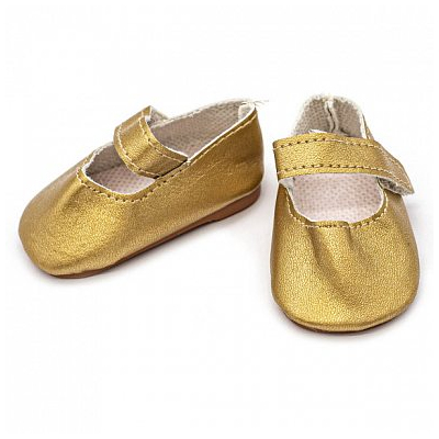 Обувь для игрушек (Туфли) 7731753 7*3.5 см выс 3 см коричневый (пара) в интернет-магазине Швейпрофи.рф