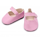 Обувь для игрушек (Туфли) 7731753 7*3.5 см выс 3 см розовый (пара)