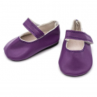 Обувь для игрушек (Туфли) 7731753 7*3.5 см выс 3 см фиолетовый (пара)