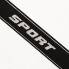 Резинка 30 мм  р.9334 «Спорт» (рул. 20 м) черный/белый в интернет-магазине Швейпрофи.рф