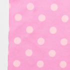 Ткань 47*47 см Мех коротковорсовый горох 29495 ворс 3,0 см светло-розовый/белый 617786 в интернет-магазине Швейпрофи.рф