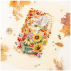 Набор для вышивания Чудесная Игла  №110-950 «Яркая осень» 17*27 см в интернет-магазине Швейпрофи.рф