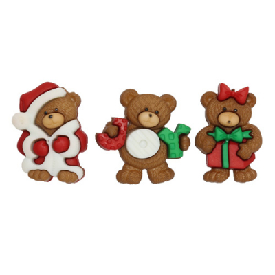 Фигурки 7497 «Рождественские мишки» в интернет-магазине Швейпрофи.рф