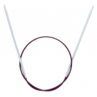 Спицы круговые Knit Pro  Nova Metal  25 см никелированная латунь 3,0 мм/ 10975