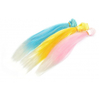 Волосы для кукол (трессы) В-45 см L-22 см TBY31115 (уп 2 шт) 2 розовый