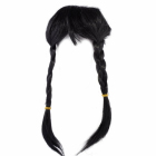 Волосы для кукол Парик 80 (Косички) 21418 Черный