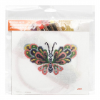 Набор для вышивания HP Kids 239 «Бабочка» 19*19 см 614919 в интернет-магазине Швейпрофи.рф